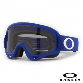 Maschera Oakley O Frame blu lente fume' motocross enduro dh