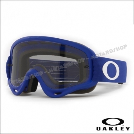 Maschera Oakley O Frame blu lente fume' motocross enduro dh