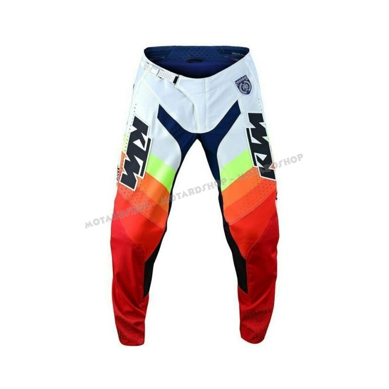 Pantalone Motocross Troy Lee Designs SE PRO KTM MIRAGE 2010 rosso enduro  quad