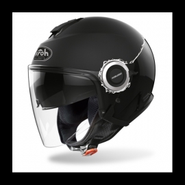 Casco Airoh HELIOS FLUO scooter vespa moto nero lucido e opaco