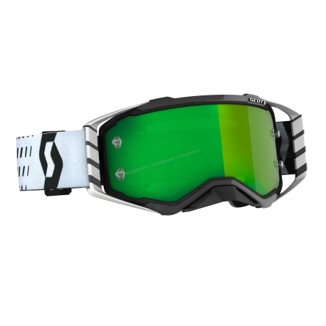 Maschera SCOTT PROSPECT lente specchiata verde motocross enduro dh