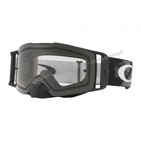 Oakley Front Line MX Matte nero Speed Lente chiara mascheracross Enduro Mtb