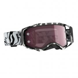 Maschera SCOTT PROSPECT AMPLIFER lente specchiata rossa motocross enduro dh