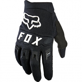 FOX Dirtpaw Guanto Motocross Minicross Bimbo Enduro nero e bianco