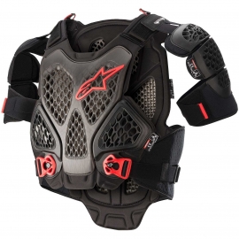 Alpinestars A-6 Pettorina Motocross Enduro quad nera