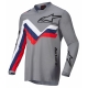 Completo Alpinestars RACER BRAAP 22 grigio motocross enduro Quad