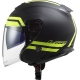 CASCO LS2 OF521 INFINITY HYPER JET titanio alta visibilità opaco  moto scooter