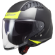 CASCO JET LS2 OF600 COPTER nero opaco moto strada scooter