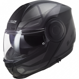 Casco Apribile Modulare LS2 FF902 SCOPE AXIS nero grigia moto scooter