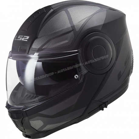 Casco Apribile Modulare LS2 FF902 SCOPE nero opaco moto scooter