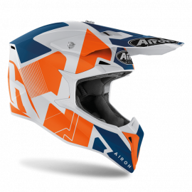 CASCO AIROH WRAAP RAZE arancio opaco motocross, enduro quad