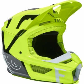 CASCO BAMBINO FOX V1 MOTIF red white motocross, enduro 