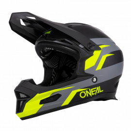 O'NEAL Casco  FURY RAPID  argento e rosso MTB Downhill