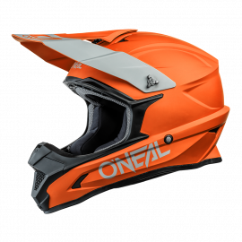 O'neal Casco 1 SERIES SOLID arancione casco motocross enduro quad
