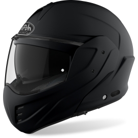 Casco Modulare Airoh MATHISSE nero opaco doppia visiera moto strada