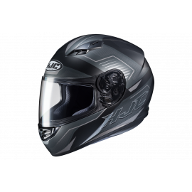 Casco integrale HJC CS-15 TRION nero grigio moto da strada scooter