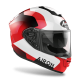 Casco Integrale Airoh ST 501 DOCK rosso bianco moto strada