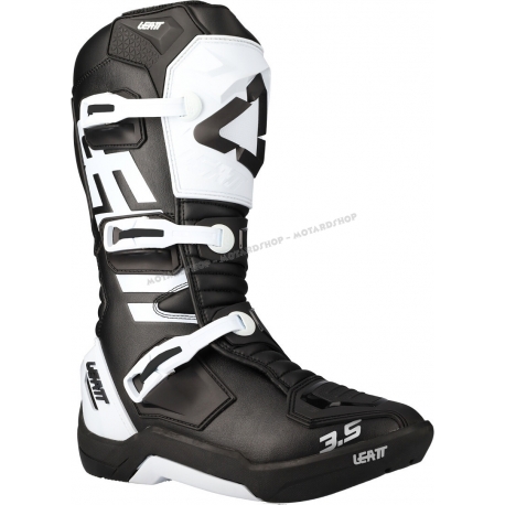 Stivali LEATT 3.5 bianco nero motocross enduro quad