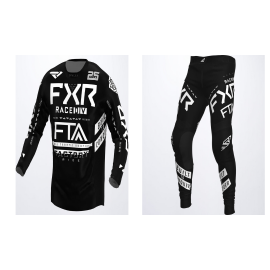 Completo Motocross FXR REVO grigio sherbert enduro quad