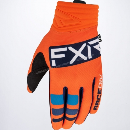 Guanto FXR PRIME MX arancione motocross enduro quad