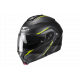 Casco modulare HJC C91 TERO MULTI&SISTEM nero e giallo opaco moto da strada scooter