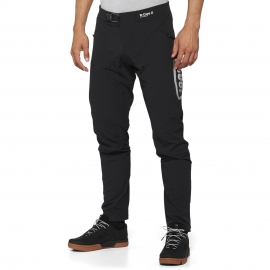 Pantaloni 100%  lunghi R-CORE X  nero bianco MTB enduro DH