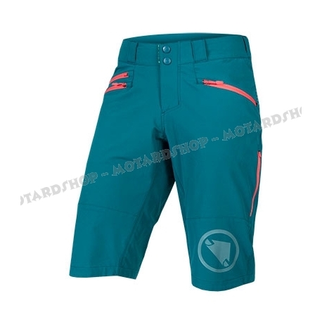 ENDURA SINGLE TRACK LITE PANTALONCINO DONNA  verde abete  mtb dh enduro