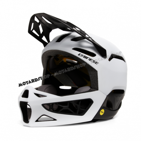 Dainese Casco Integrale LINEA 01 MIPS nero e bianco Enduro Downhill Mtb 