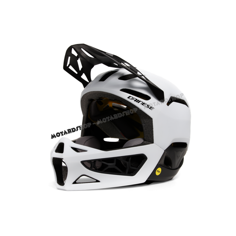 Dainese Casco Integrale LINEA 01 MIPS nero e bianco Enduro Downhill Mtb