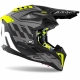 CASCO AIROH AVIATOR 3 RAMPAGE nero opaco motocross enduro quad