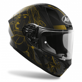 Casco integrale AIROH VALOR TITAN opaco moto strada 