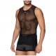 SIXS SMR2 CANOTTIERA TRAFORATA  Carbon Underwear nera mtb dh enduro