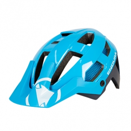 ENDURA Casco SINGLE TRACK  con MIPS azzurro Bici Mtb Enduro 