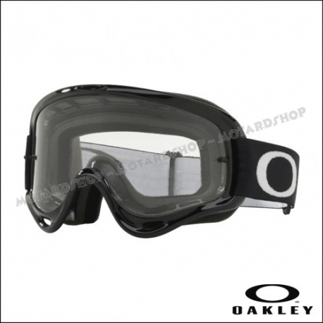 Oakley O Frame MX Jet Nero lente chiara maschera motocross enduro dh