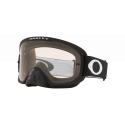 Maschera Oakley O Frame 2.0 Pro MX nero opaco lente chiara motocross enduro dh
