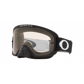 Maschera Oakley O Frame 2.0 Pro MX nero opaco lente chiara motocross enduro dh