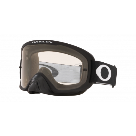 Maschera Oakley O Frame 2.0 Pro MX nero opaco lente specchiata rossa  motocross enduro dh