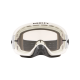 Maschera Oakley O Frame 2.0 Pro MX bianco opaco lente trasparente motocross enduro dh