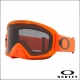 Maschera Oakley O Frame 2.0 Pro MX arancione lente fumè motocross enduro dh