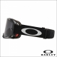 Maschera Oakley Airbrake MX TUFF BLOCKS BLACK GUNMETAL lente fumè Motocross Enduro Mtb