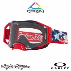 Maschera Oakley Airbrake MX TLD SIGNATURE RED BUNNER lente prizm motocross Enduro Mtb