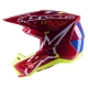 Casco ALPINESTARS SM-5 ACTION rosso giallo blu motocross quad enduro