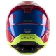 Casco ALPINESTARS SM-5 ACTION rosso giallo blu motocross quad enduro