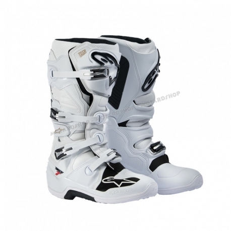 Stivale ALPINESTARS TECH 7 WHITE motocross enduro quad