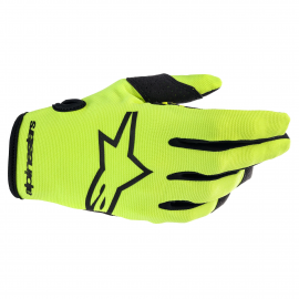 ALPINESTARS GUANTO RADAR 23 giallo fluo motocross enduro quad mtb