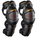 LEATT Z-FRAME Tutore Ortopedico nero e oro Knee Brace Motocross Enduro Quad 