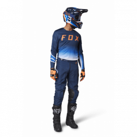 Completo motocross FOX 360 FGMNT 2023 blu Enduro Quad