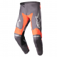 Completo Alpinestars RACER HOEN 23 grigio arancione motocross enduro Quad