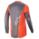 Completo Alpinestars RACER HOEN 23 grigio arancione motocross enduro Quad