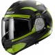 Casco Modulare Apribile LS2 FF906 ADVANT REVO nero H-V giallo Moto Scooter